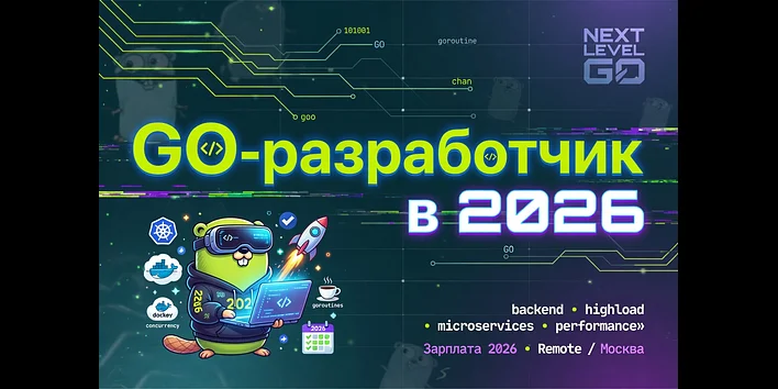Как стать Go / Golang‑разработчиком в 2026: путь, стек и разбор «с нуля»