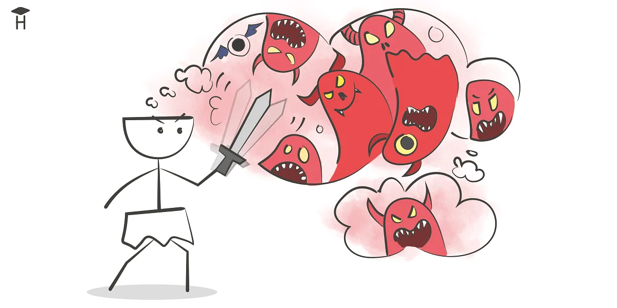 How to Learn to Cope with Negative Thoughts