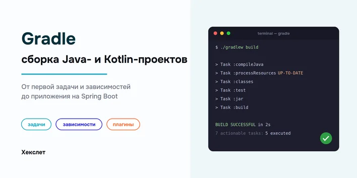 Gradle: сборка Java- и Kotlin-проектов — Хекслет