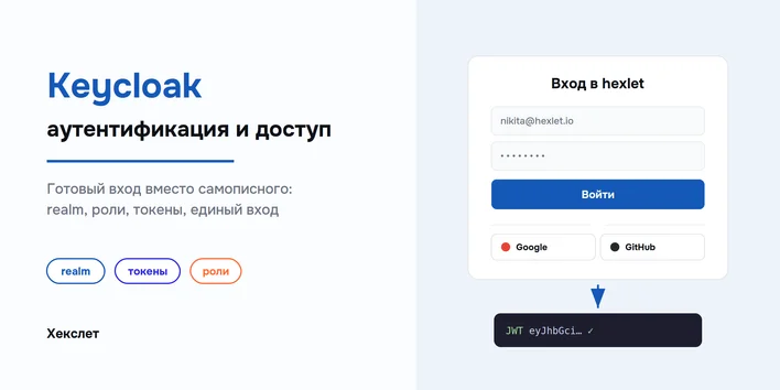 Keycloak: аутентификация и управление доступом — Хекслет