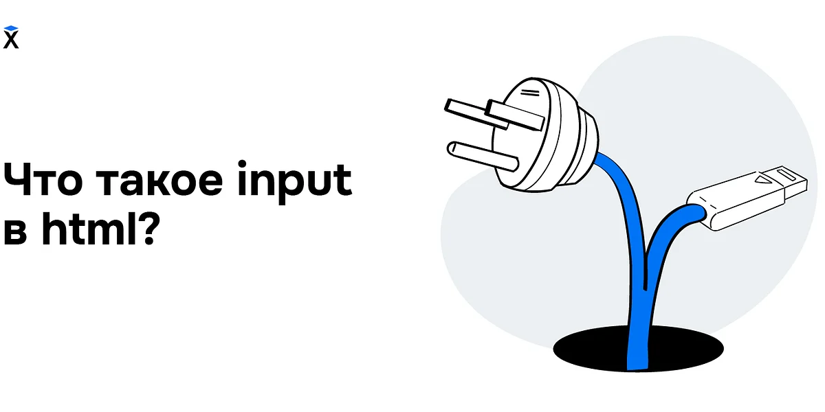 Что такое input в html?